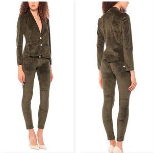 Freddy WR.UP Velvet Dark Green Suit